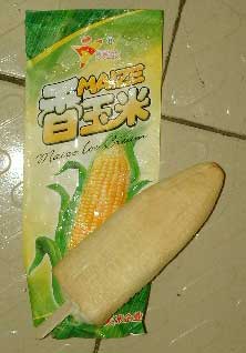 Corn popsicle